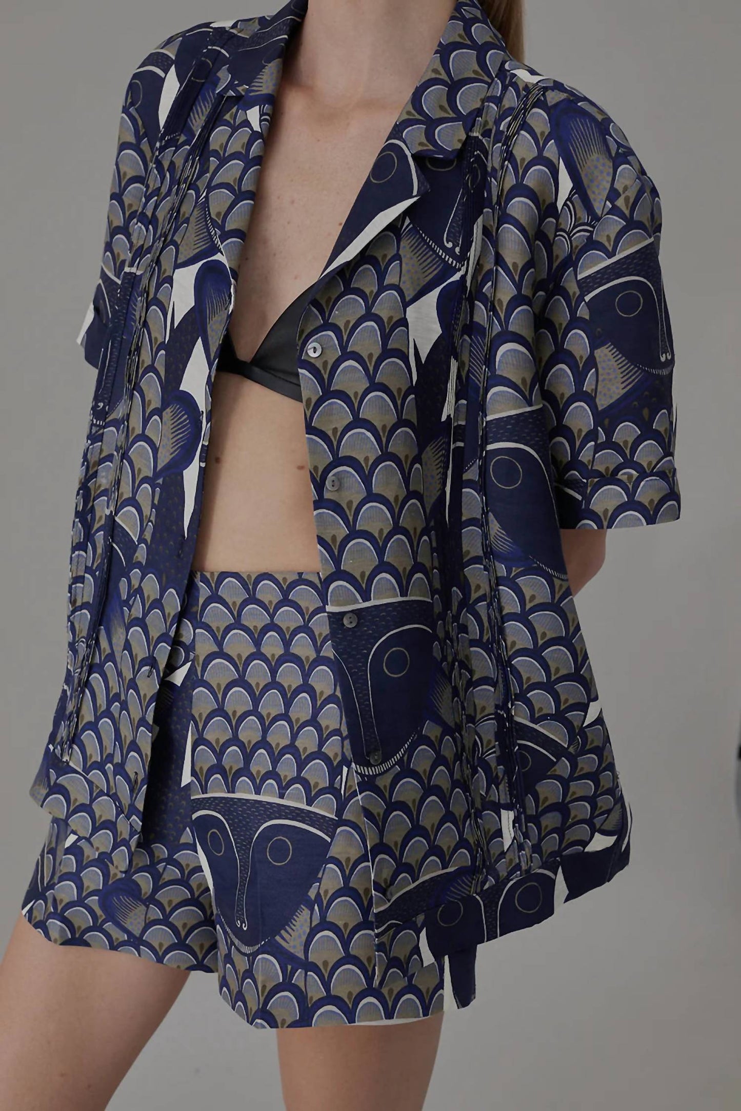 Heirlome - Saskia Shorts With Santos Print