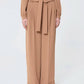 Tara Jarmon - High-waisted Belted Trousers
