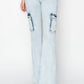 Risen - Mid Rise Cargo Jeans