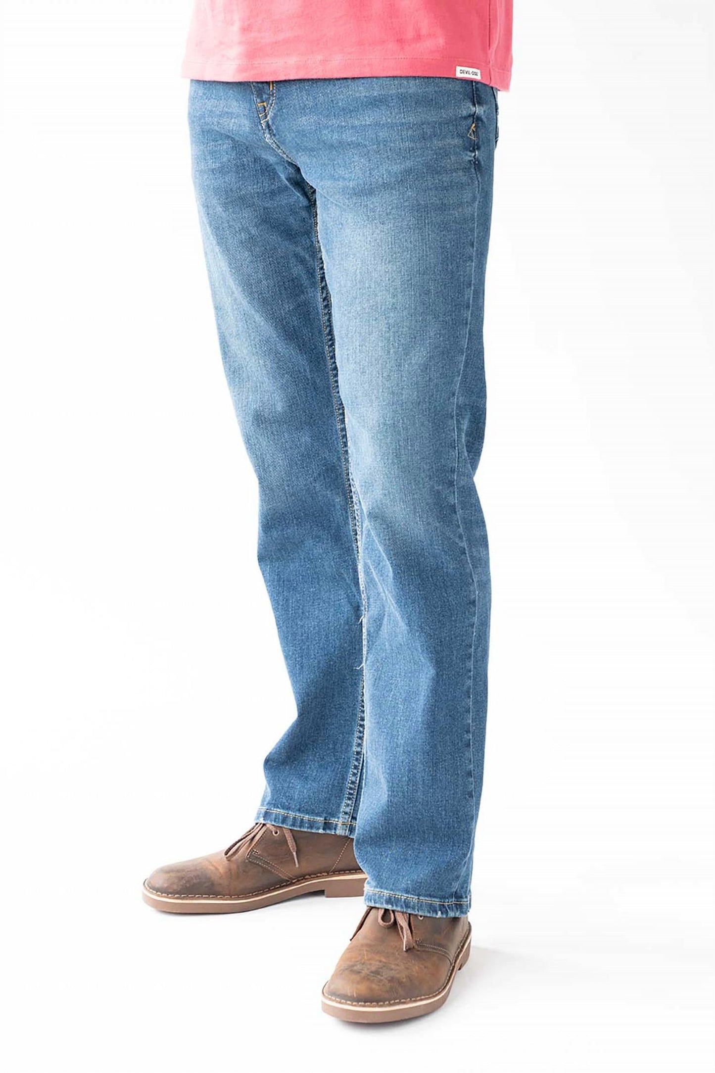Devil-Dog - Boot Cut Straight Fit Jeans