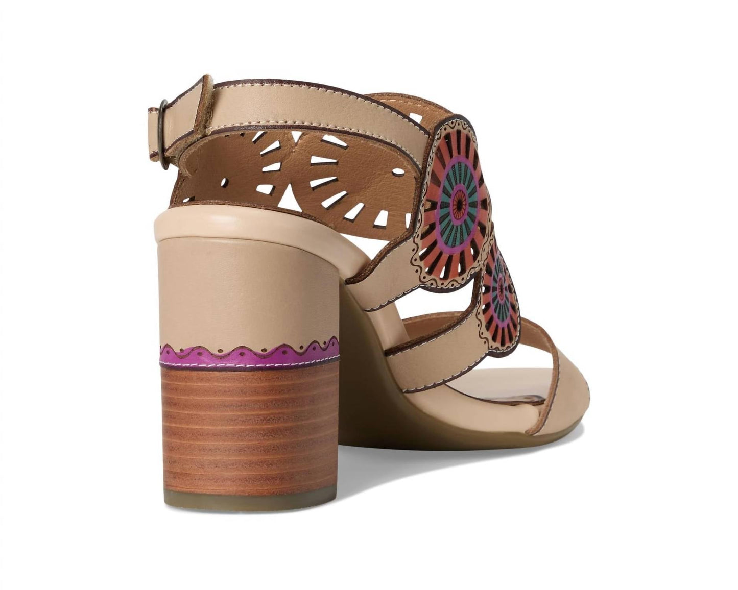 Spring Step Shoes - Women's Pinwheel Heeled Sandal