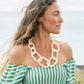 Sunshine Tienda - Women's Matte Link Necklace