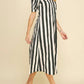 Pinch - Vertical Stripes Maxi Dress
