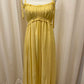 &Merci - Women's Pleated Ruffled Maxi Dress