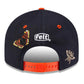 New Era - Men's Astros Felt Low Profile Hat