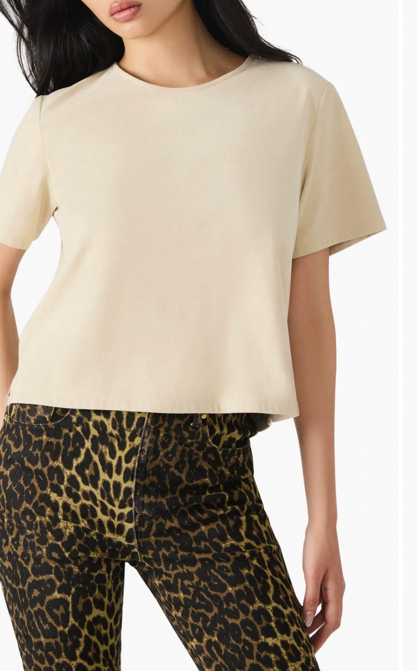 Steve Madden - Ezra Faux Suede Top