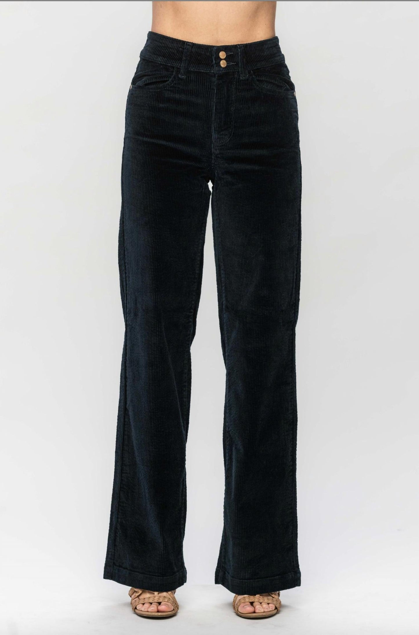 Judy Blue - Wide Leg Corduroy Trouser