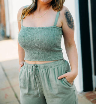 Z Supply - Blusa de linho Amelie