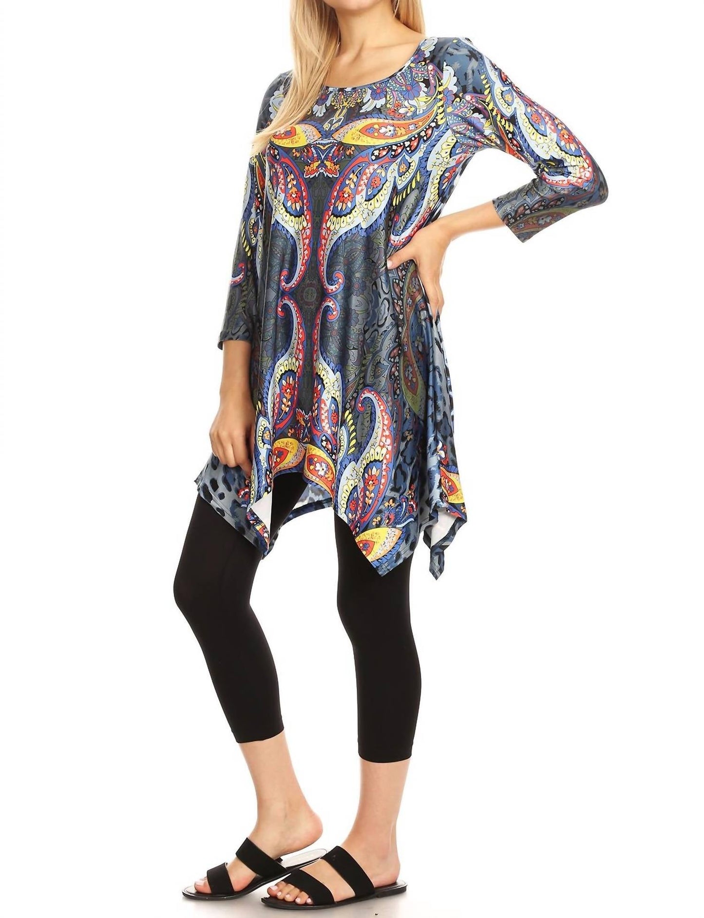 White Mark - Marlene Tunic Top
