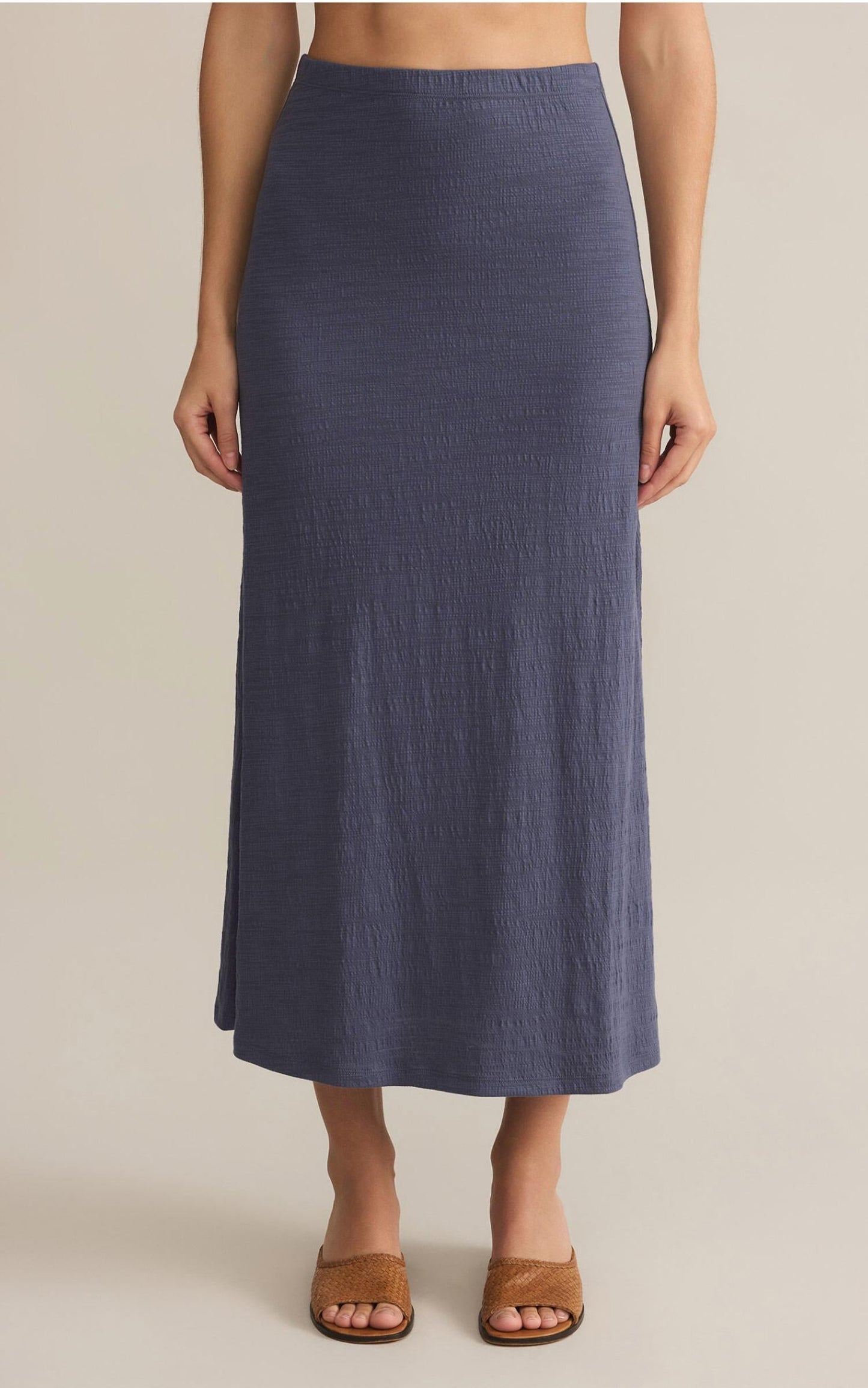 Z Supply - Cedar Textured Midi Skirt