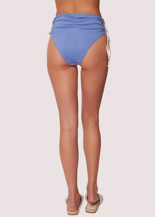 Lost + Wander - Calcinha de biquíni com cadarço Tan Line Trio