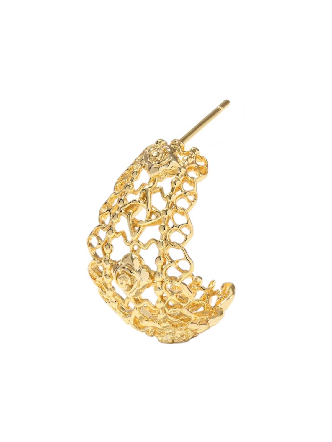 Kendra Scott - Women's Krista Lace Huggie Earrings