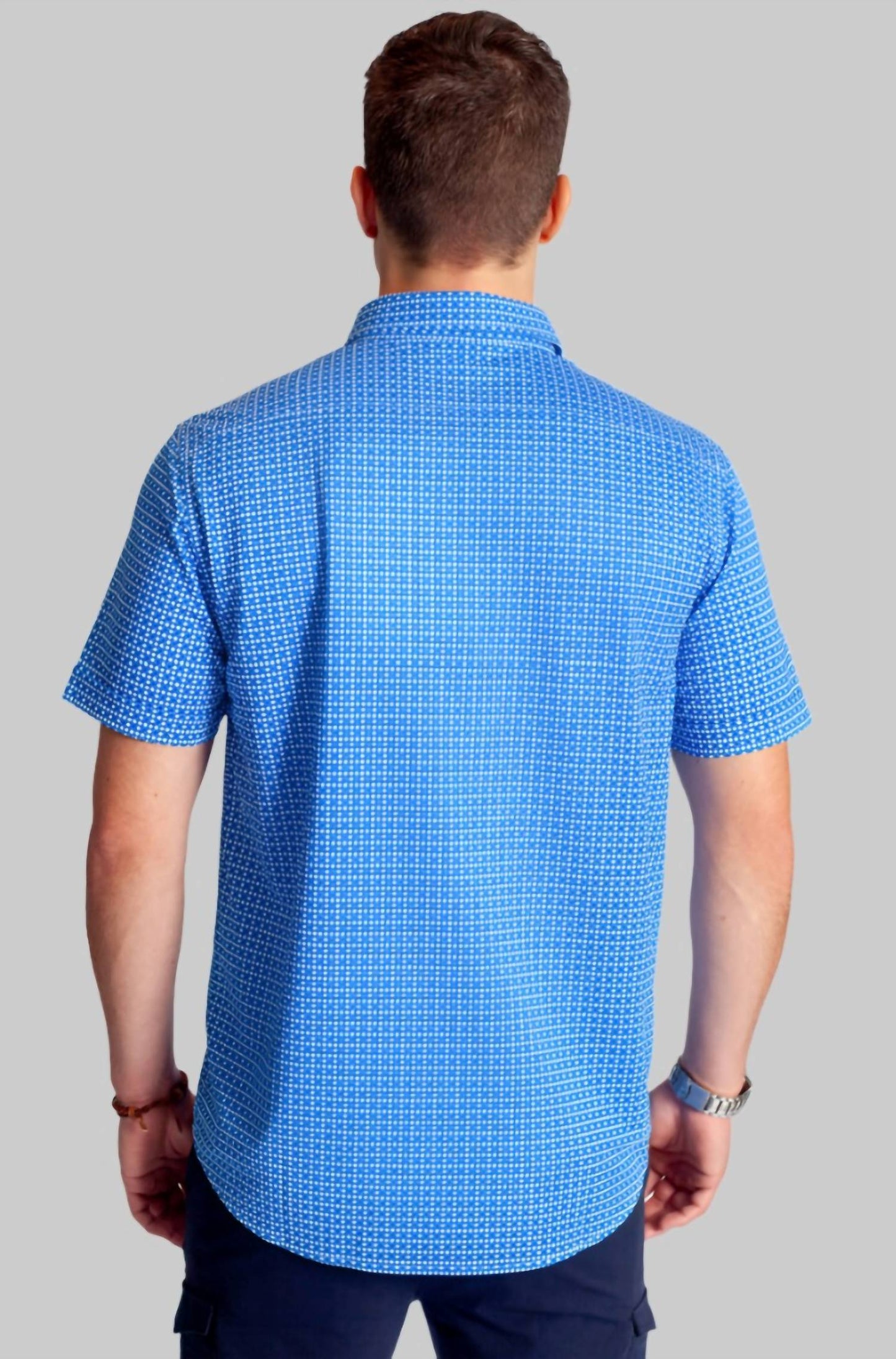 Buki - Castille Check Short Sleeve Tech Shirt