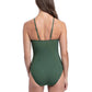 Profile By Gottex - High Neck Key Hole One Piece Swimsuit
