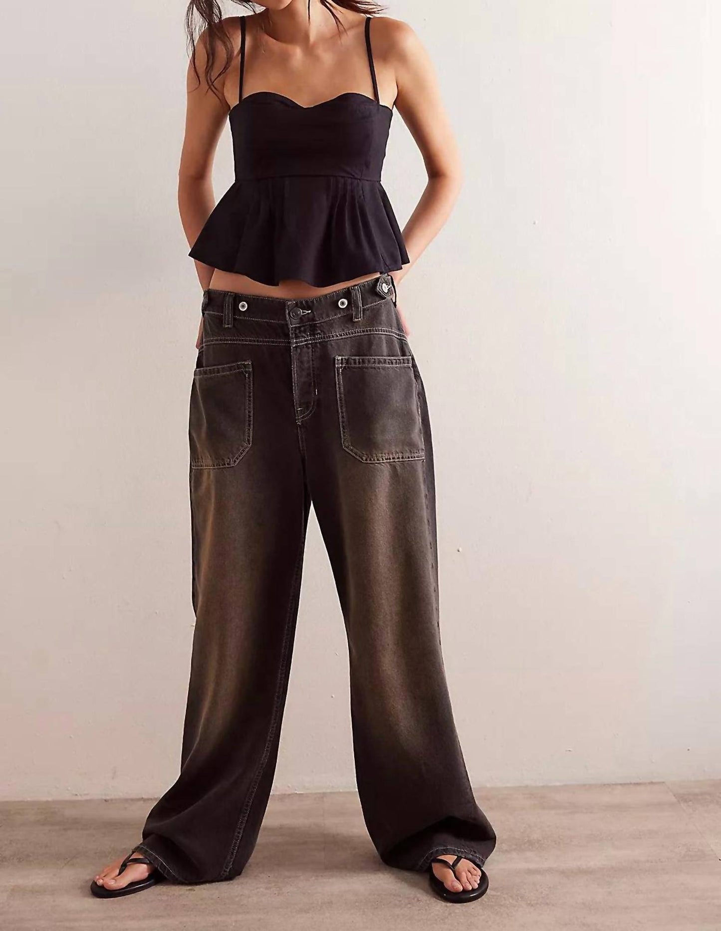 Free People - Palmer Cuffed Jeans