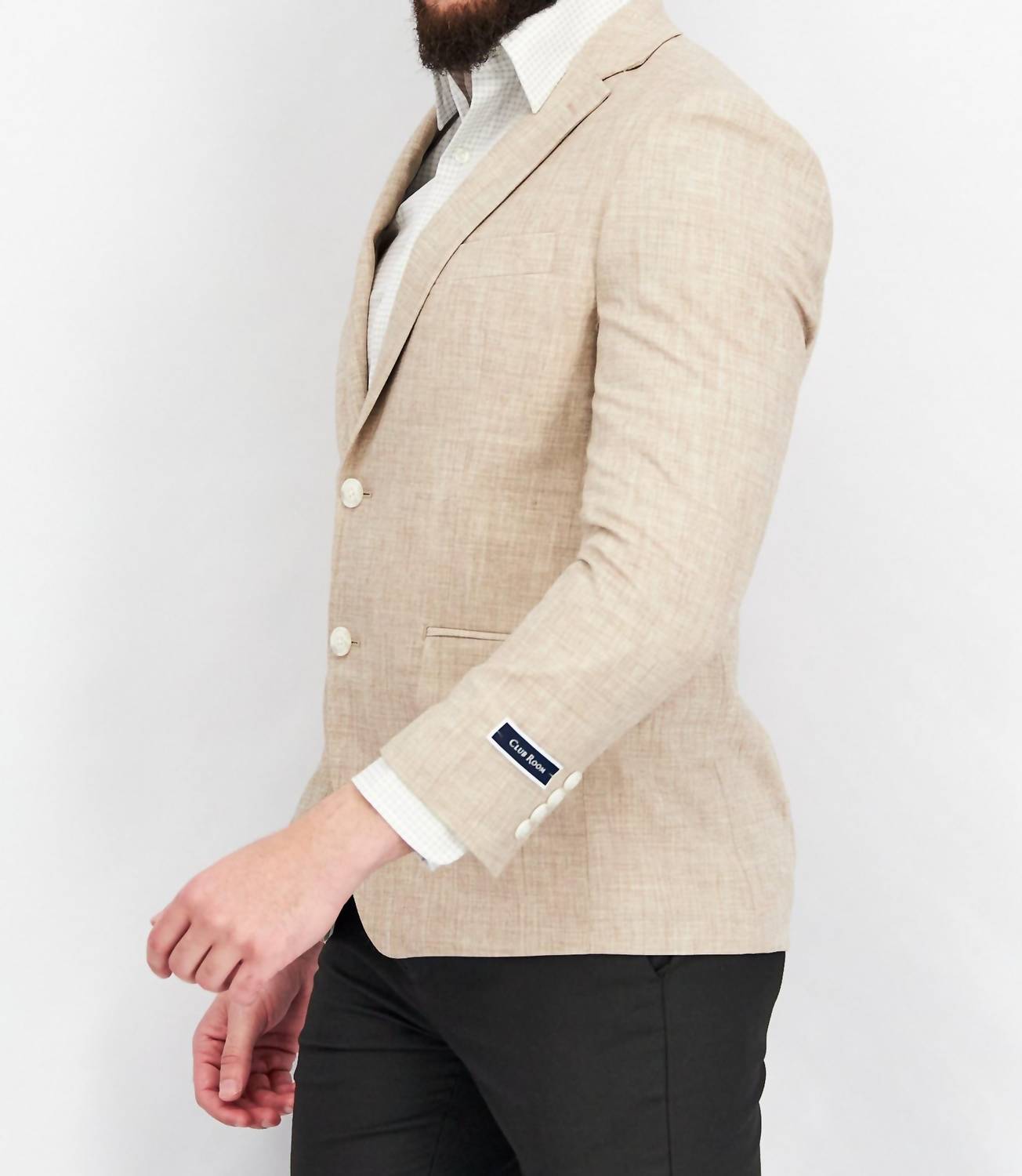 Club Room - Men's Classic Fit Sport Coat - Short