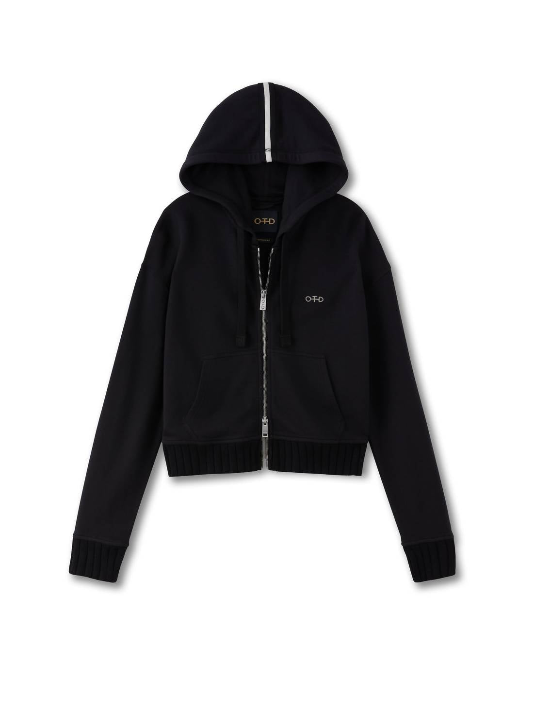 On This Day - Cropped Zip Hoodie