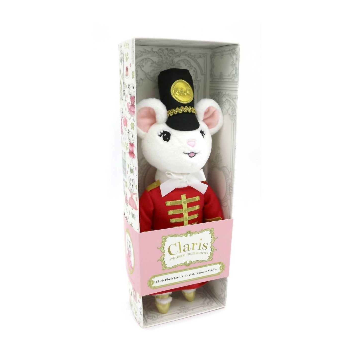 Bunnies By The Bay - Claris The Chicest Mouse In Paris Fao Toy Soldier Plush