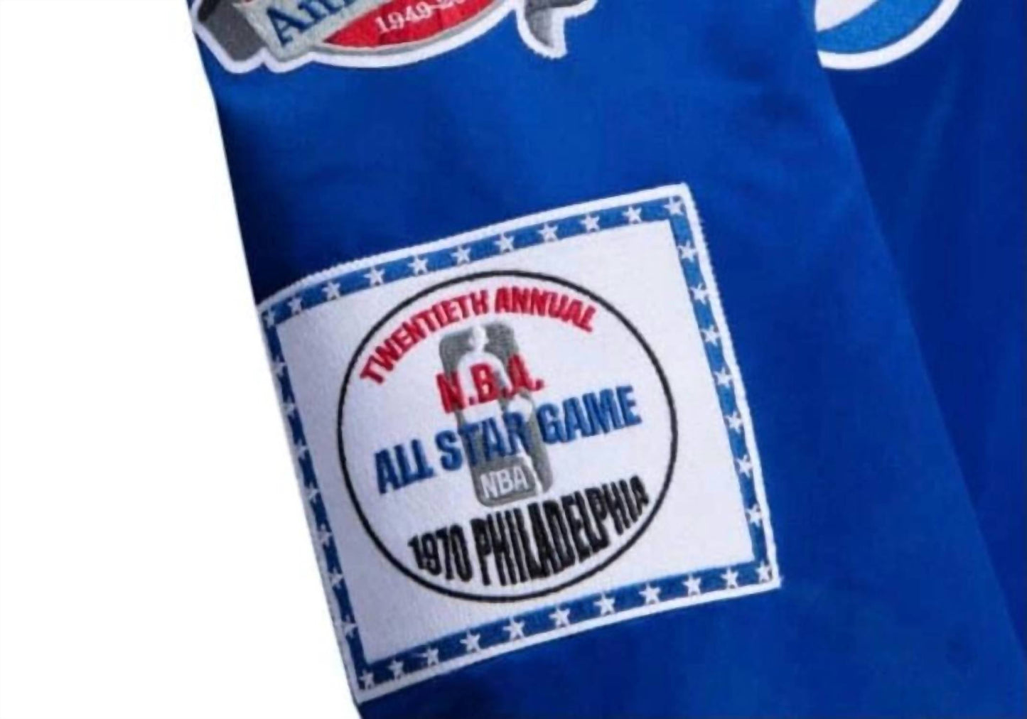 Mitchell & Ness - Nba Philadelphia 76ers Champ City Satin Jacket