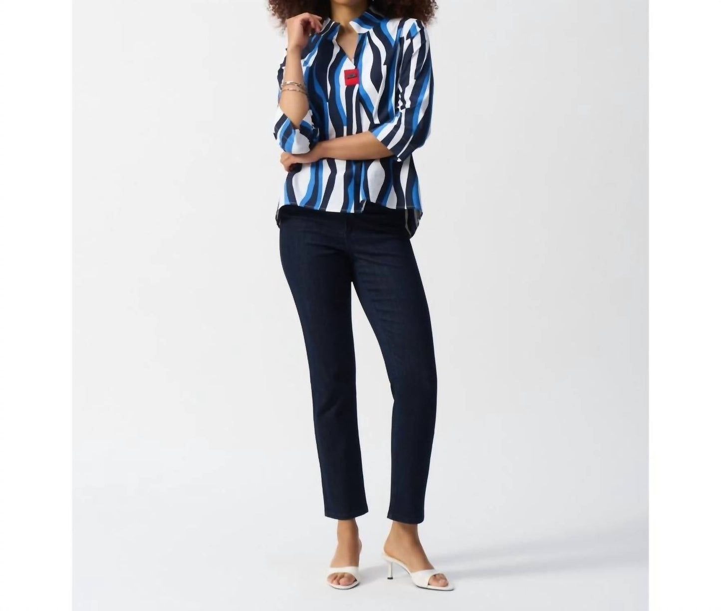 Joseph Ribkoff - Geometric Print Top