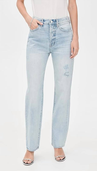 Pistola - Cassie High Rise Straight Jeans