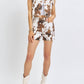 Judy Blue - Women's Cow Print Crop Denim Vest