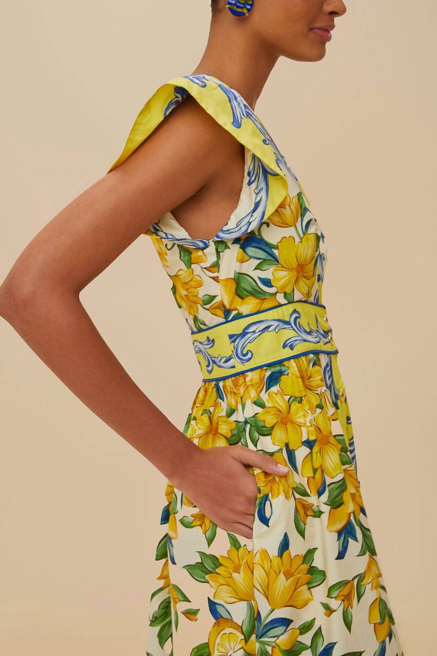 Farm Rio - Sicily Scarf Dress