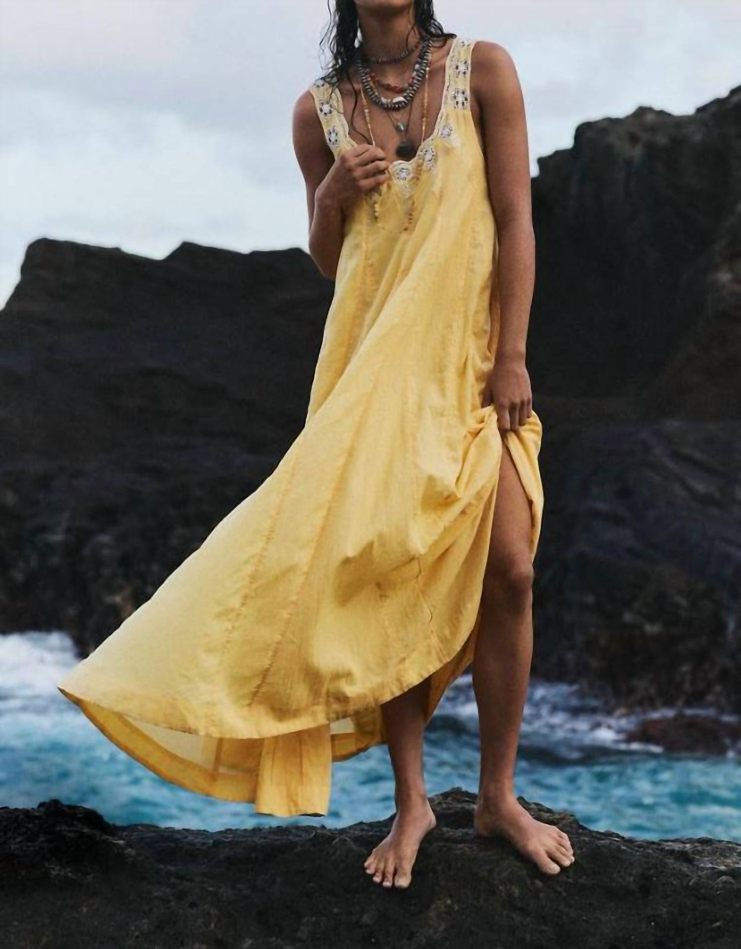 Free People - To The Moon Maxi Dress