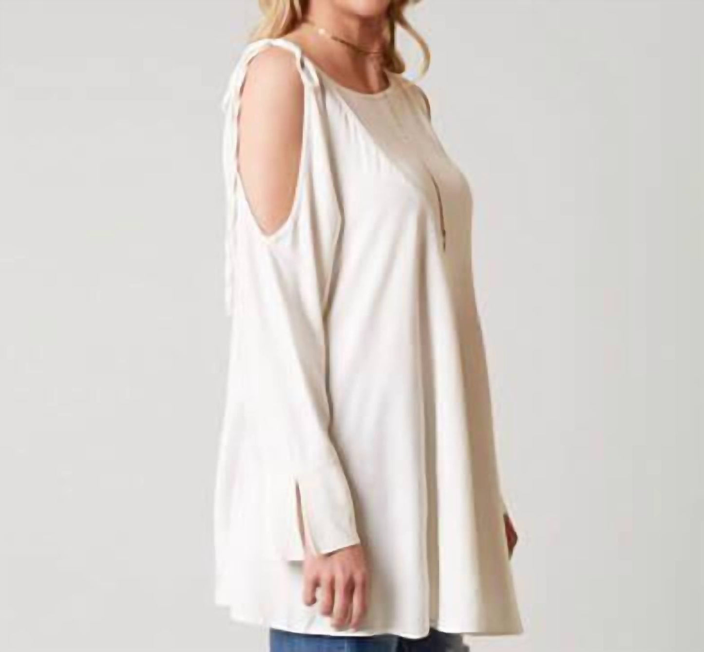 Free People - Clear Skies Cold Shoulder Tunic Top