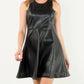 Thml - Sleeveless Faux Leather Dress