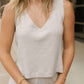 Z Supply - Sloane V Neck Rib Tank Top