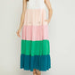 Entro - Colorblock Maxi Dress