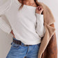 Free People - Swing Cable Cuff Long Sleeve Top