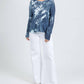 J. Society - Tie Dye Long Sleeve Crew Sweater