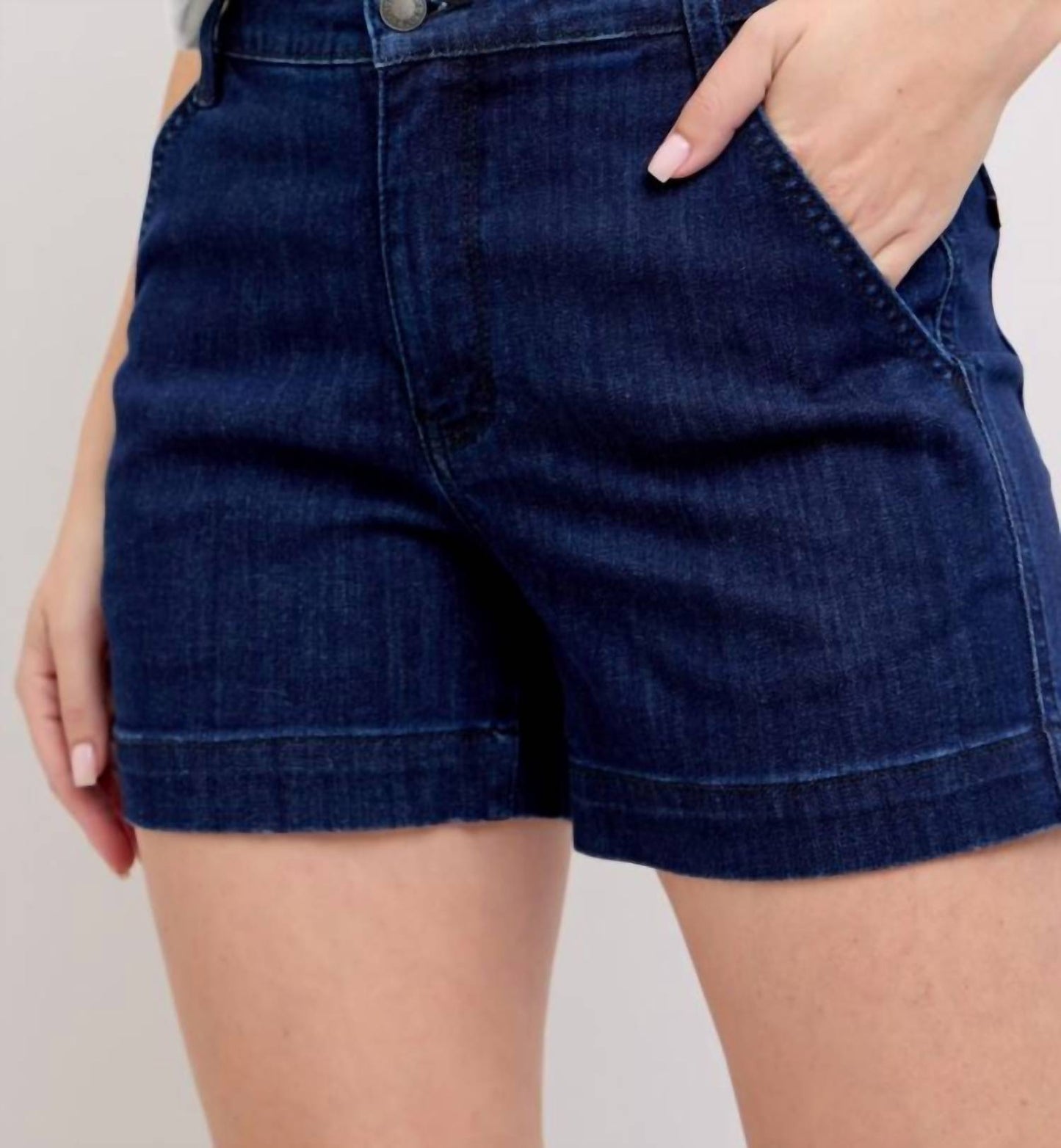 Judy Blue - Rosamund Utility Denim Shorts