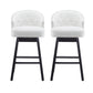 360 Degree Rotation Swivel Counter Stools (Set of 2)