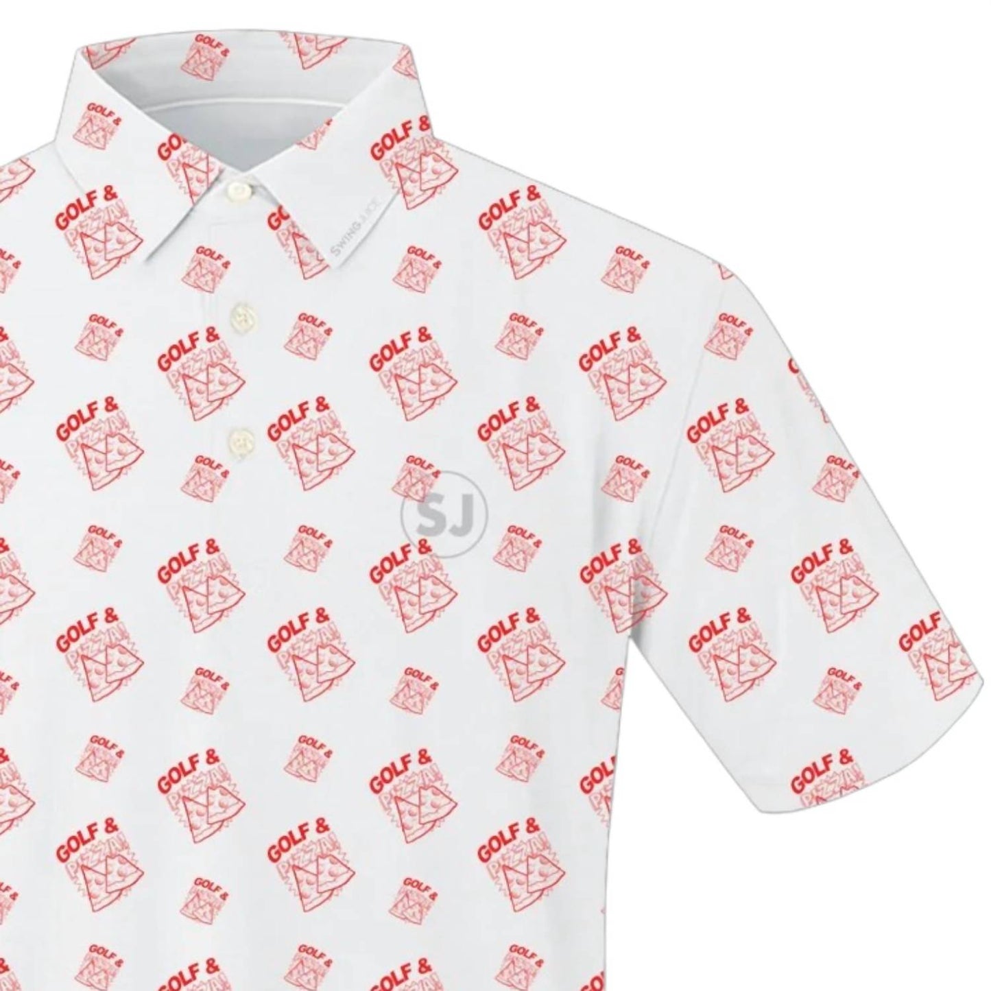 Swingjuice - Men's Golf & Pizza Polo