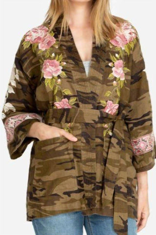 Johnny Was - Quimono de linho Yuki