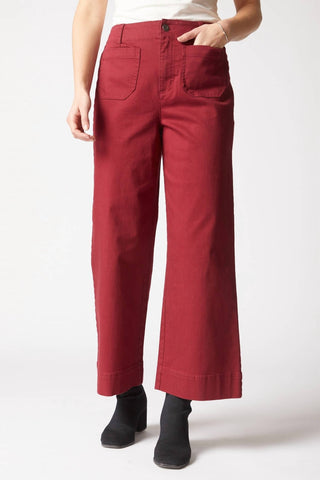 Habitat - Stretch Denim Wide Leg Ankle Jean