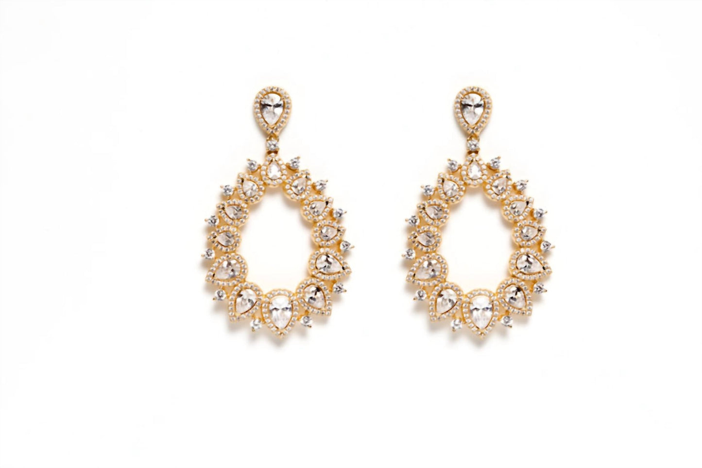 Avenue Chic - Women's Statement Teardrop Earrings