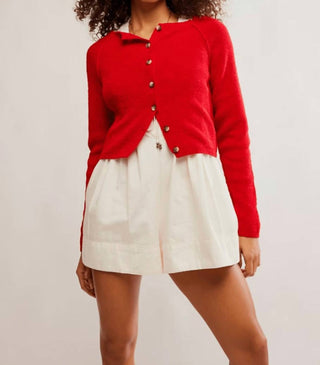 Free People - Cardigã encolhido Sydney