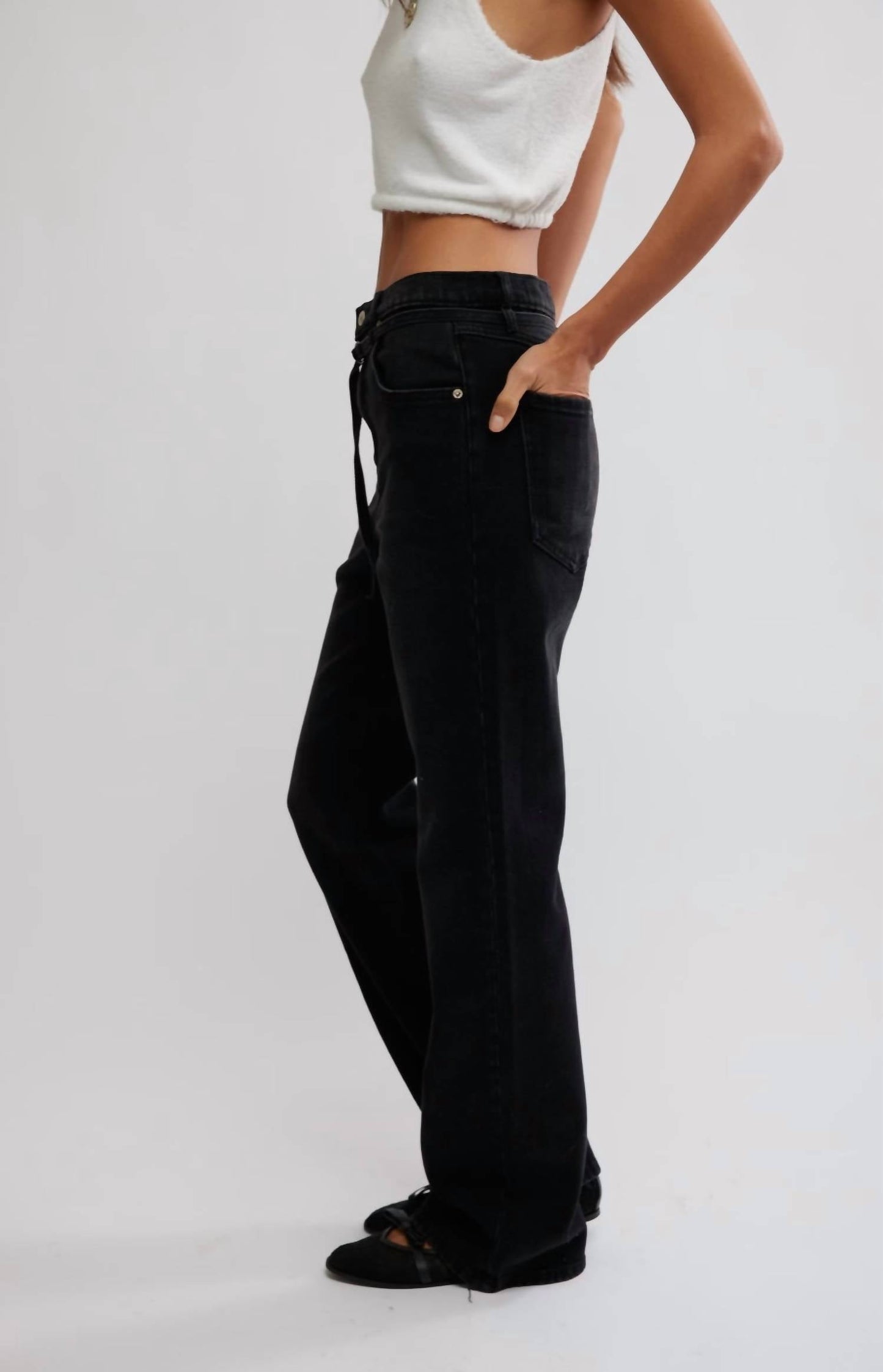 Free People - Sabine Slim A Line Jean