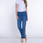 Multiples - Bootcut Embroidered Jeans