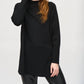 Joseph Ribkoff - Mock Neck Long Sleeve Sweater Knit Top
