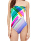 Gottex - Diagonal Dreams Bandeau One Piece Swimwear