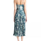 Vince - Shimmer Lake Crushed Cami Midi Dress