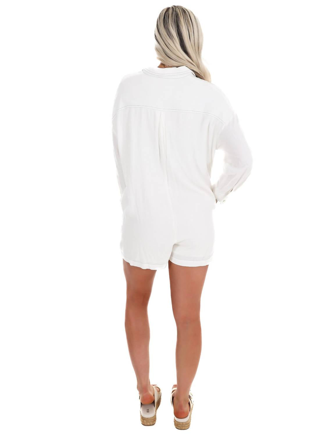 Illa Illa - Caught in the Moment Linen Romper
