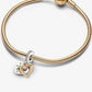 Pandora - Women's Shooting Hearts Dangle Charm