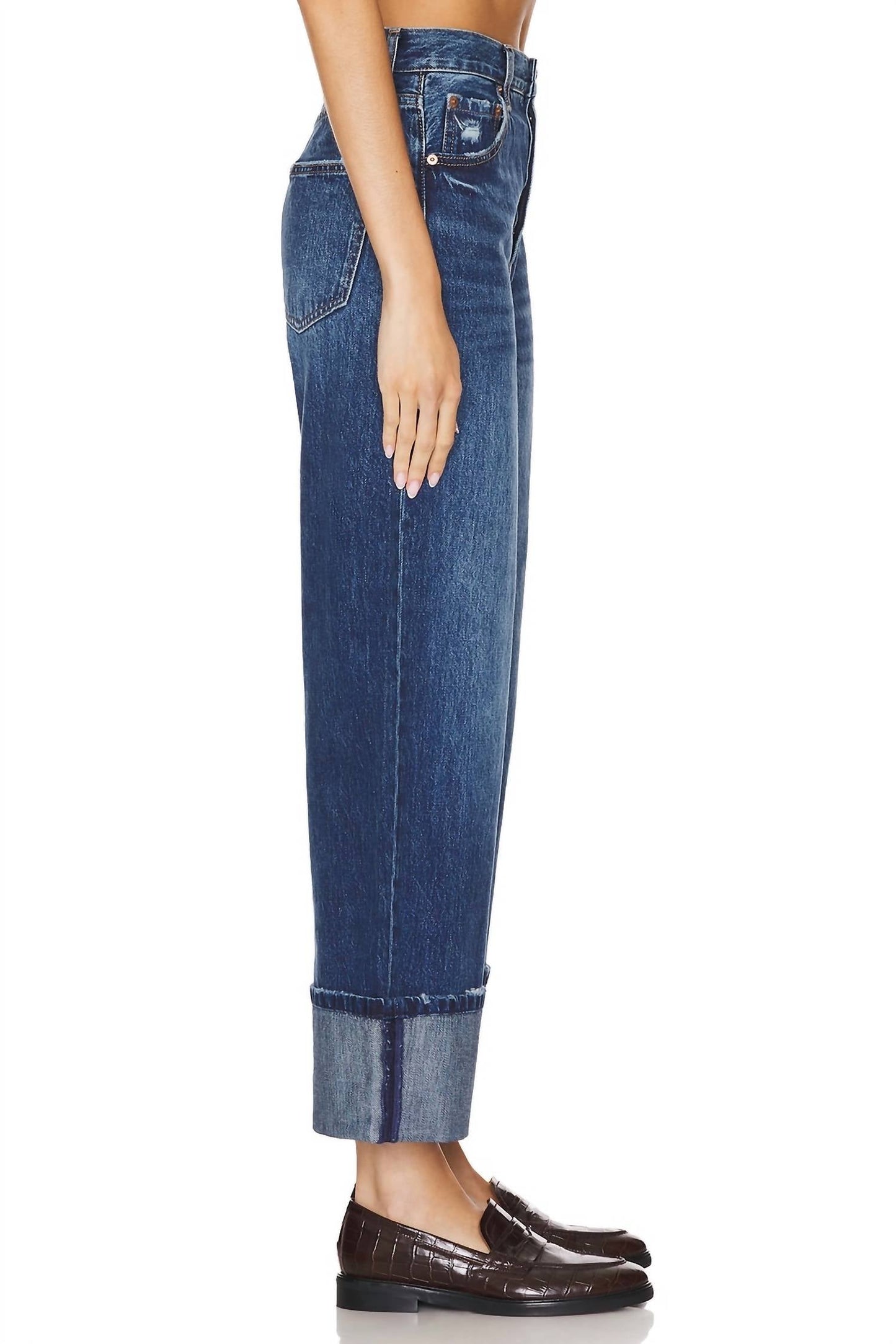 Pistola - Ryder High Rise Cuffed Jean