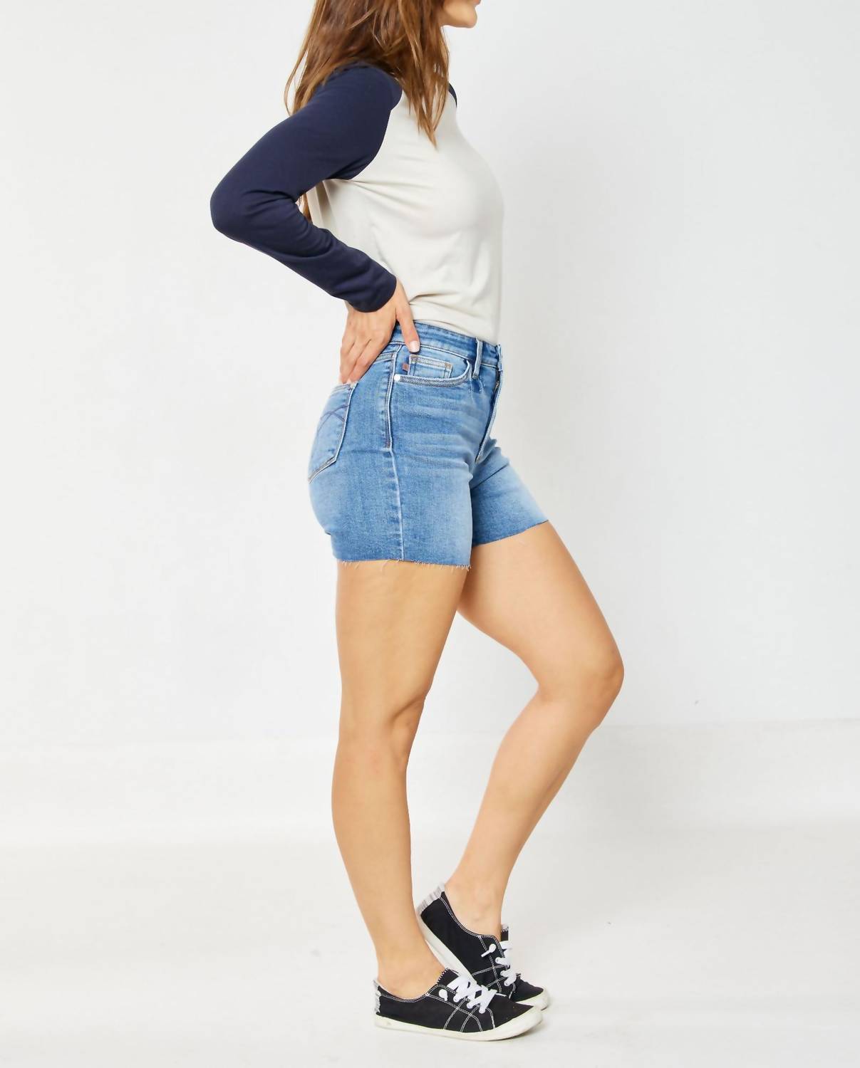 Judy Blue - High Waist Cut Off Shorts
